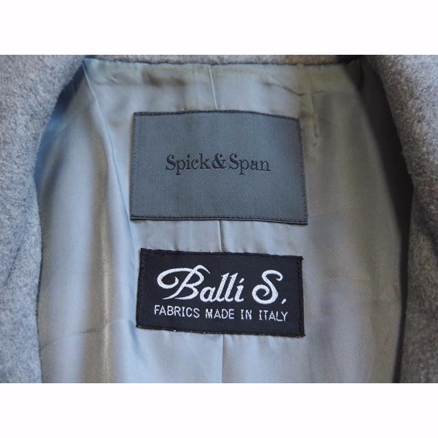 【Spick \u0026 Span】Ballis.シャギー ケープコート カシミア混美品