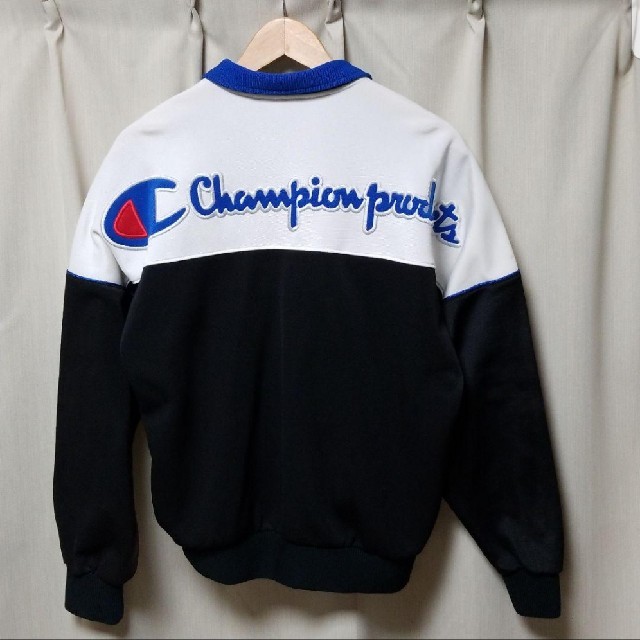 Champion(チャンピオン)の激レア！ 90s ヴィンテージ チャンピオン トラックジャージ ビッグロゴ メンズのトップス(ジャージ)の商品写真