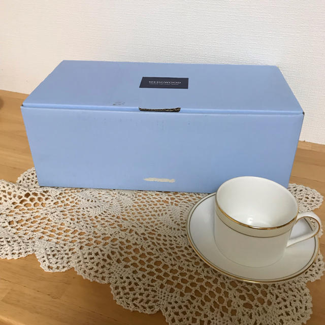 WEDGWOOD(ウェッジウッド)のWEDGWOODのカップ&ソーサー(ペア) インテリア/住まい/日用品のキッチン/食器(グラス/カップ)の商品写真