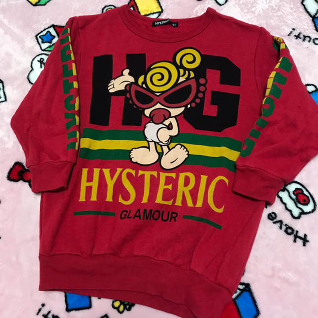 HYSTERIC MINI(ヒステリックミニ)のヒステリックミニ　トレーナー105 キッズ/ベビー/マタニティのキッズ服男の子用(90cm~)(Tシャツ/カットソー)の商品写真