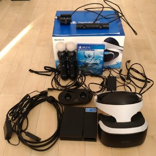 プレイステーションヴィーアール(PlayStation VR)のPSVR本体・camera・Move・ソフトセット(家庭用ゲーム機本体)