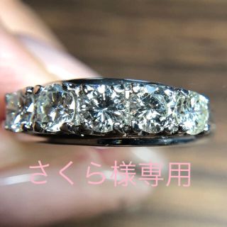 Pt900♡ヴィンテージ一文字ダイヤモンドリング♡1ct(リング(指輪))