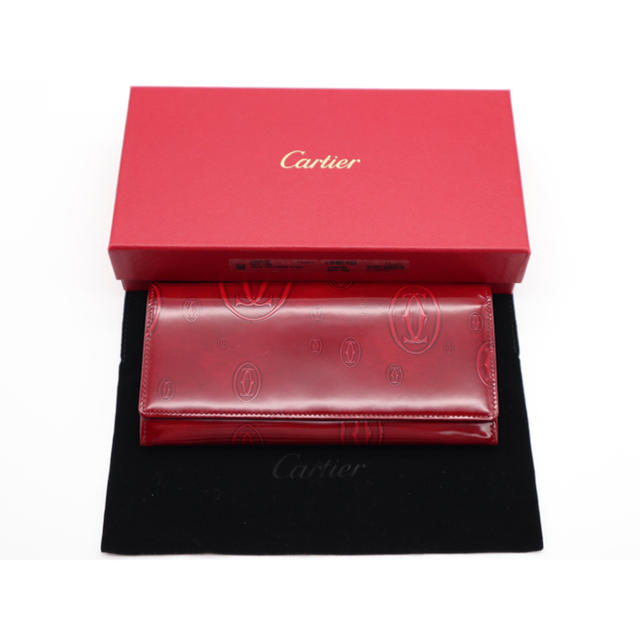 《Cartier/三つ折り長財布》完全正規品‼︎ 本物保証‼︎ 箱、袋有り‼︎