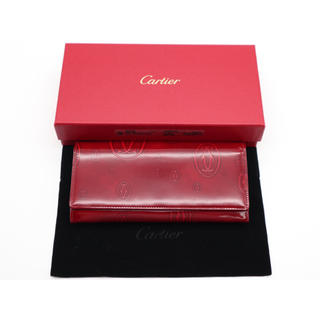 カルティエ(Cartier)の《Cartier/三つ折り長財布》完全正規品‼︎ 本物保証‼︎ 箱、袋有り‼︎(財布)
