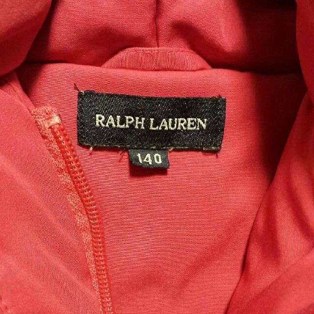 Ralph Lauren(ラルフローレン)の本日14日まで　美品ラルフローレン　キッズ　ダウンコート140サイズ キッズ/ベビー/マタニティのキッズ服女の子用(90cm~)(コート)の商品写真