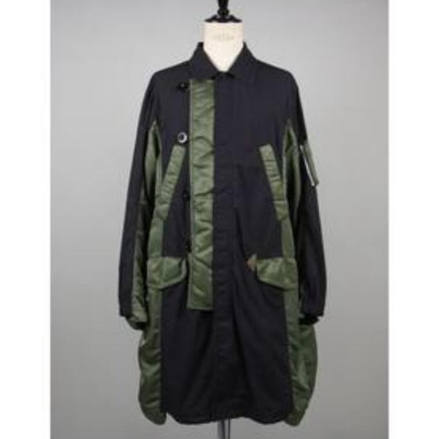 sacai - 19AW sacai ma-1 ハイブリッドコート サイズ2の通販 by がちゃす's shop｜サカイならラクマ