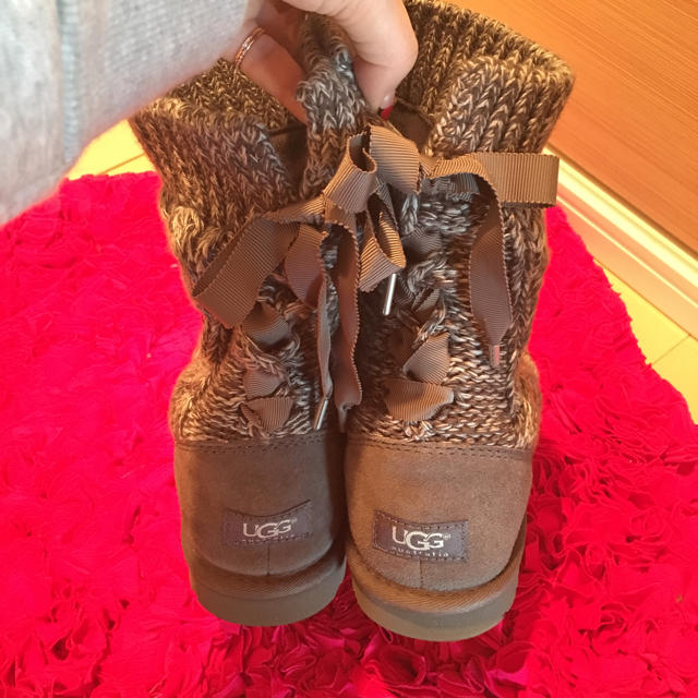 UGG(アグ)のUGG♡今期ニットのムートンブーツ レディースの靴/シューズ(ブーツ)の商品写真