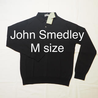 ジョンスメドレー(JOHN SMEDLEY)のJOHN SMEDLEY  長袖ポロ  【新品】(ポロシャツ)