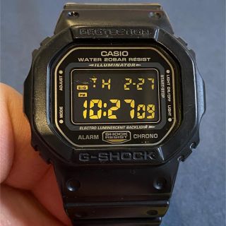 カシオ(CASIO)のG-SHOCK DW-5600P-1JF ジャンク品(腕時計(デジタル))