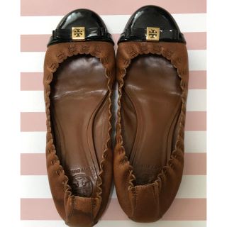 トリーバーチ(Tory Burch)のトリーバーチ バレーシューズ フラットシューズ 24.5(バレエシューズ)