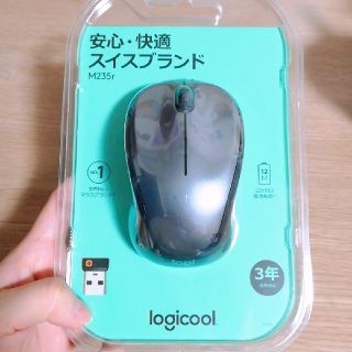 未使用新品 logicool ワイヤレスマウス(PC周辺機器)