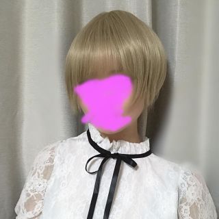 最上もが風　ウィッグ　金髪ショート miwy(ショートストレート)