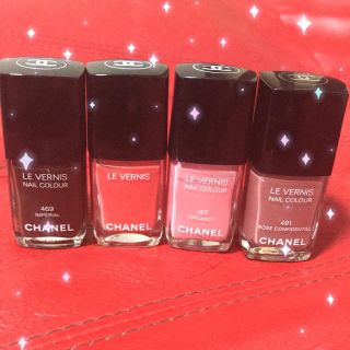 シャネル(CHANEL)のCHANEL ヴェルニネイルカラー４本セット(マニキュア)