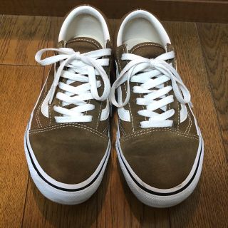 ヴァンズ(VANS)のゆみん様専用　vans スニーカー ブラウン バンズ　(スニーカー)