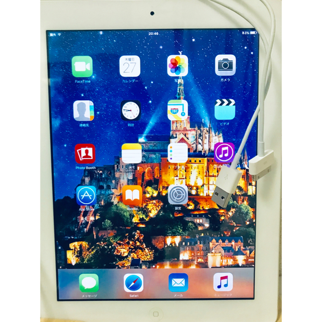 iPad(アイパッド)のiPad2（第2世代）WiFi+cellularモデル 32GB スマホ/家電/カメラのPC/タブレット(タブレット)の商品写真