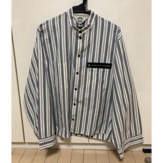 サンシー(SUNSEA)のSUNSEA BLUE NOTE STRIP BOMBER SHIRT(シャツ)