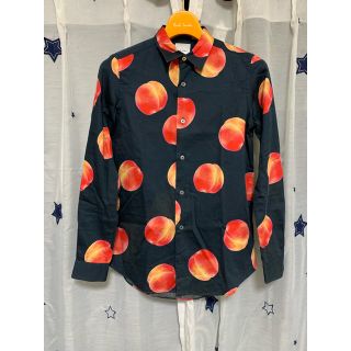 ポールスミス(Paul Smith)のポールスミス 16aw ピーチ プリントシャツ メンズ(シャツ)