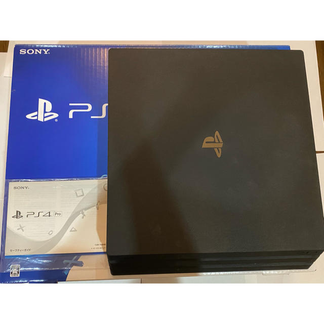 PlayStation4(プレイステーション4)のPS4Pro CUH-7000B BO1 1TB本体のみ(元箱無し) エンタメ/ホビーの雑誌(ゲーム)の商品写真