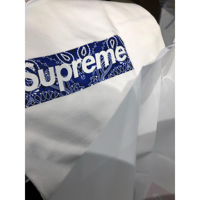 supreme box logo tee Mサイズ