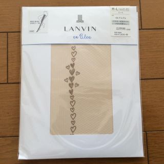 ランバンオンブルー(LANVIN en Bleu)のランバン ベージュ ストッキング(タイツ/ストッキング)