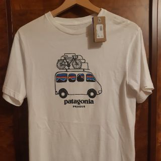 パタゴニア(patagonia)の限定　パタゴニア Tシャツ チェコ プラハ メンズ Sサイズ(Tシャツ/カットソー(半袖/袖なし))