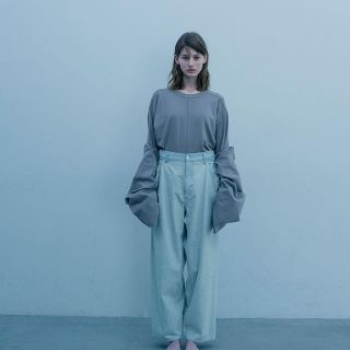 サンシー(SUNSEA)のstein/シュタイン　COMBINED NECK KNIT LS (ニット/セーター)