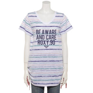ロキシー(Roxy)の新品　ロキシー　長めのTシャツ　ピンクor  ブルー系　S、M、 L  送料無料(Tシャツ(半袖/袖なし))