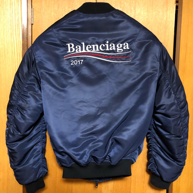 Balenciaga - balenciaga 17ss ボンバージャケット ma-1