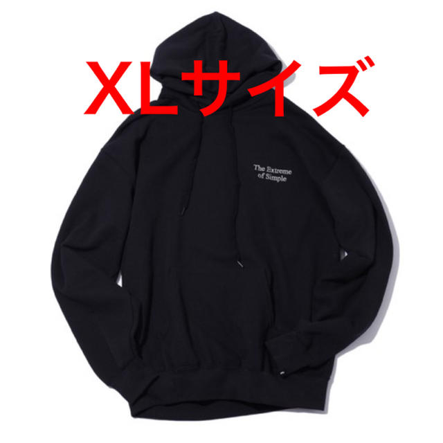 1LDK SELECT(ワンエルディーケーセレクト)のXL Ennoy The Extreme of Simple Hoodie 黒 メンズのトップス(パーカー)の商品写真