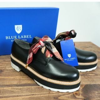 BLUE LABEL 黒革靴