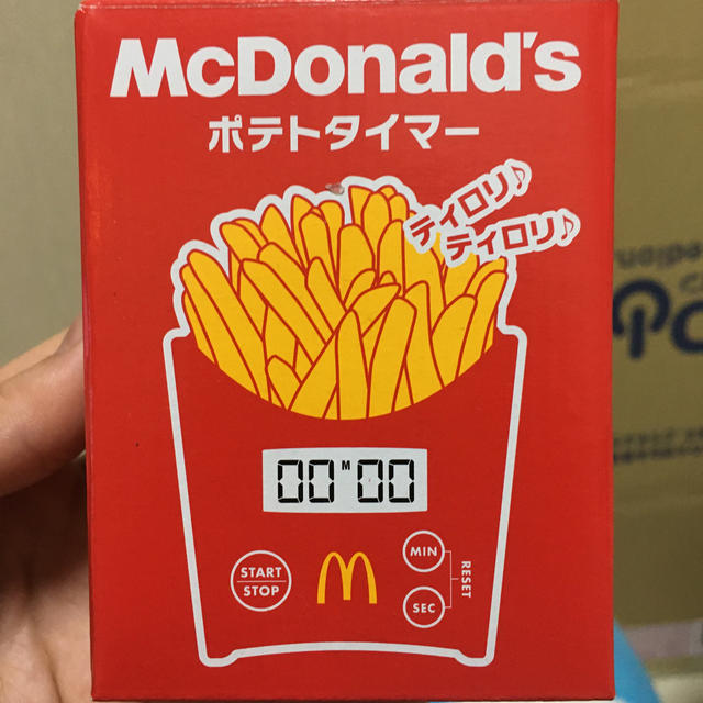 マクドナルド(マクドナルド)のマクドナルド ポテトタイマー インテリア/住まい/日用品のキッチン/食器(収納/キッチン雑貨)の商品写真