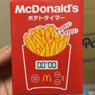 マクドナルド(マクドナルド)のマクドナルド ポテトタイマー(収納/キッチン雑貨)