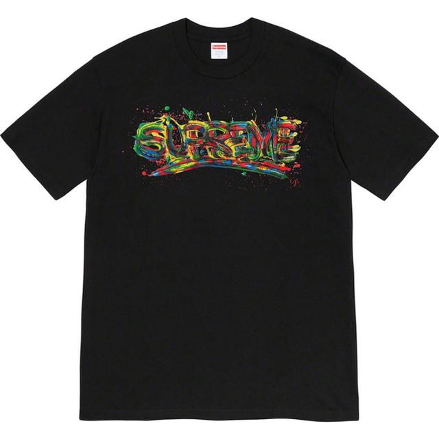 Supreme(シュプリーム)のSupreme Paint Logo Tee メンズのトップス(Tシャツ/カットソー(半袖/袖なし))の商品写真