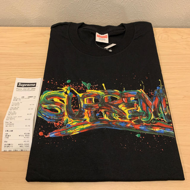 Supreme(シュプリーム)のSupreme Paint Logo Tee メンズのトップス(Tシャツ/カットソー(半袖/袖なし))の商品写真