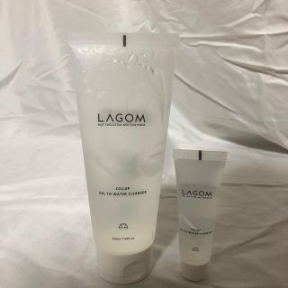 イニスフリー(Innisfree)のLAGOM ラゴム 洗顔 ジェルトゥウォータークレンザー(洗顔料)