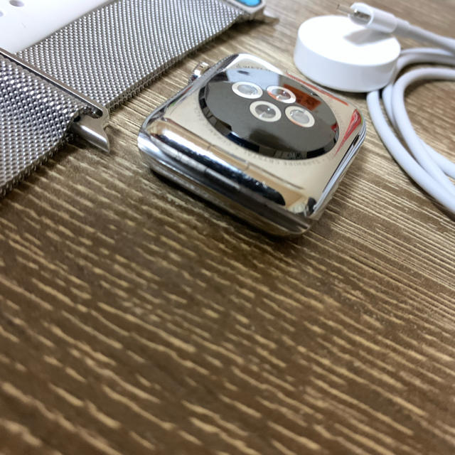 Applewatch series3 ステンレス42mm セルラー