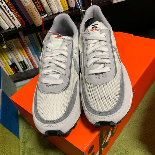 週間売れ筋 Sacai x Nike - NIKE LD 28.5 サカイ White Waffle