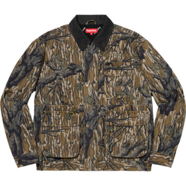 Supreme 18aw field jacket camo
