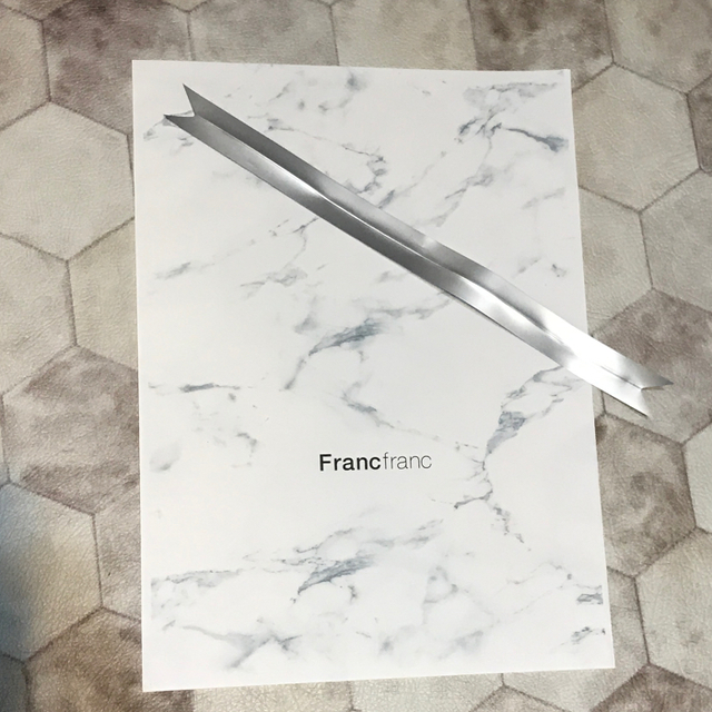 Francfranc(フランフラン)のFrancfranc エプロン　新品❣️送料込み❣️ インテリア/住まい/日用品のキッチン/食器(収納/キッチン雑貨)の商品写真