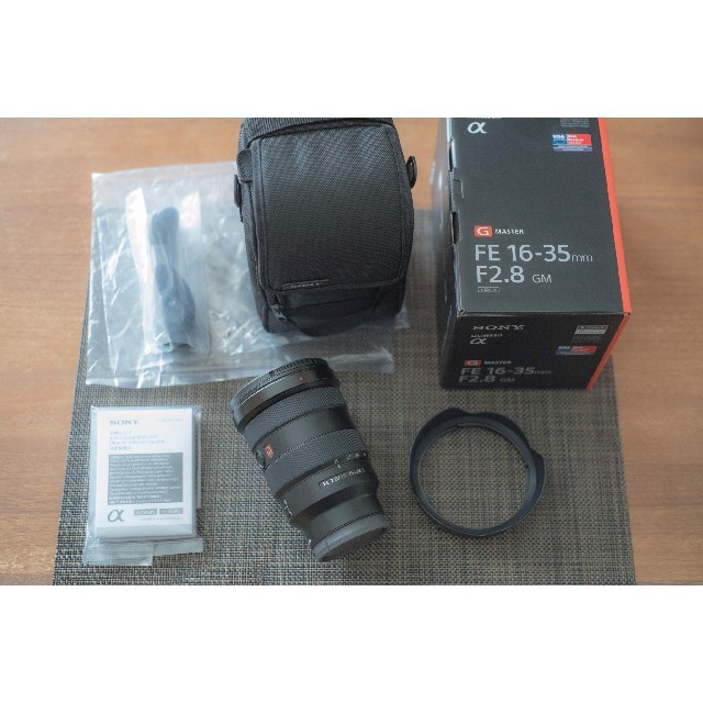 SONY  FE 16-35mm F2.8 GM（SEL1635GM）ほぼ新品