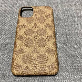 コーチ(COACH)の☘️【iPhone 11】COACH レザーケース☘️(iPhoneケース)