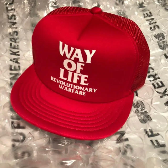 RATS WAY OF LIFE MESH CAP 赤 木村拓哉 さんタク 新品 2