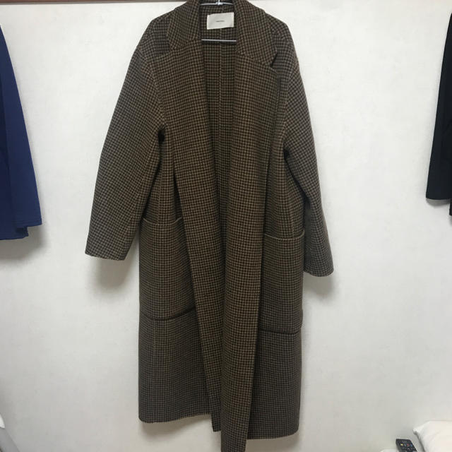 todayful オーバーチェックコート 38 - ロングコート