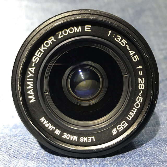USTMamiya(マミヤ)のMAMIYA-SEKOR ZOOM E 28-50mm F3.5-4.5 スマホ/家電/カメラのカメラ(レンズ(ズーム))の商品写真