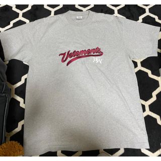 バレンシアガ(Balenciaga)のVETEMENTS    ベースボール　Tシャツ　登坂モデル　sサイズ(Tシャツ/カットソー(半袖/袖なし))