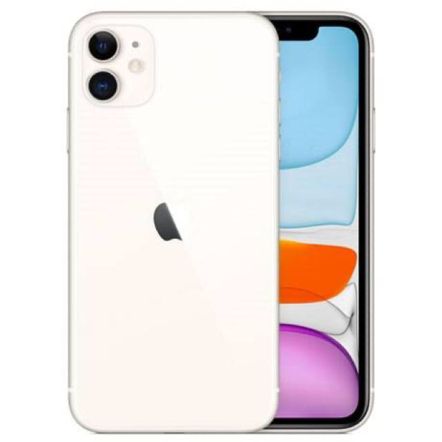 【週末限定】iPhone 11 ホワイト 64 GB Softbank