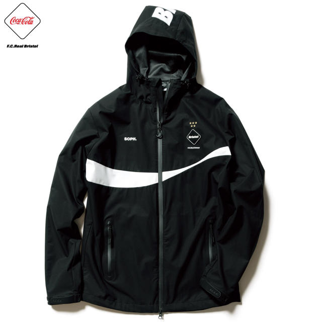 【XL】F.C.REAL BRISTOL x COCA-COLA WARM UPナイロンジャケット