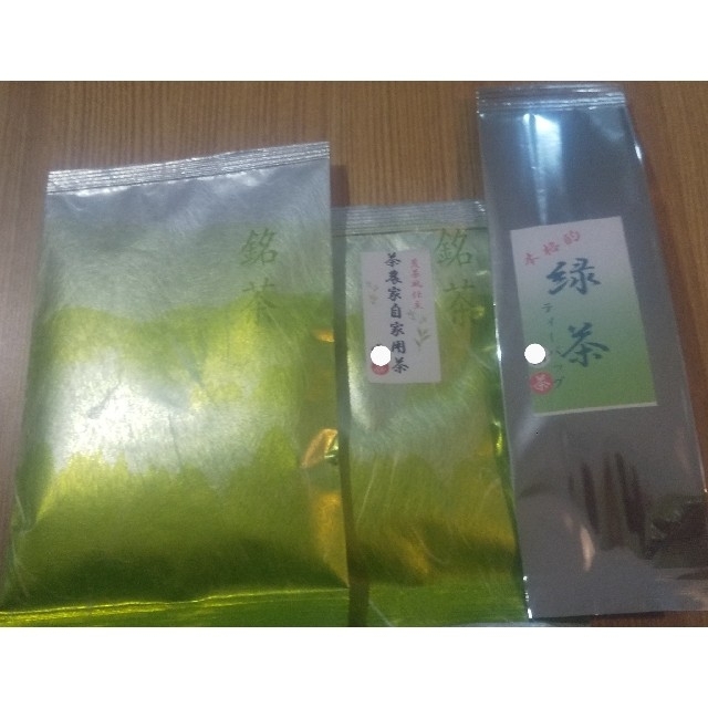 にじろう様専用静岡県牧之原市産一番茶 茶農家自家用茶、二番茶、水出し煎茶 食品/飲料/酒の食品(菓子/デザート)の商品写真