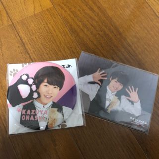 ジャニーズジュニア(ジャニーズJr.)の大橋和也 缶バッジ フォトセット(アイドルグッズ)