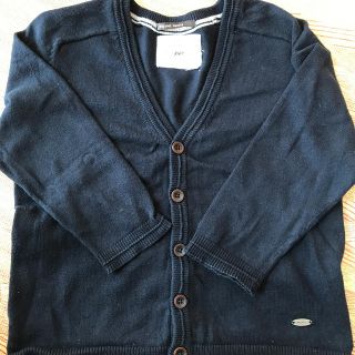 ザラキッズ(ZARA KIDS)のカーディガン　紺　ZARA 104cm(カーディガン)